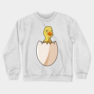 Duck with Egg shell Crewneck Sweatshirt